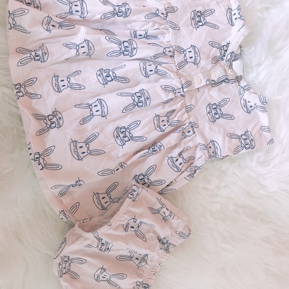Bunny bloomer set
